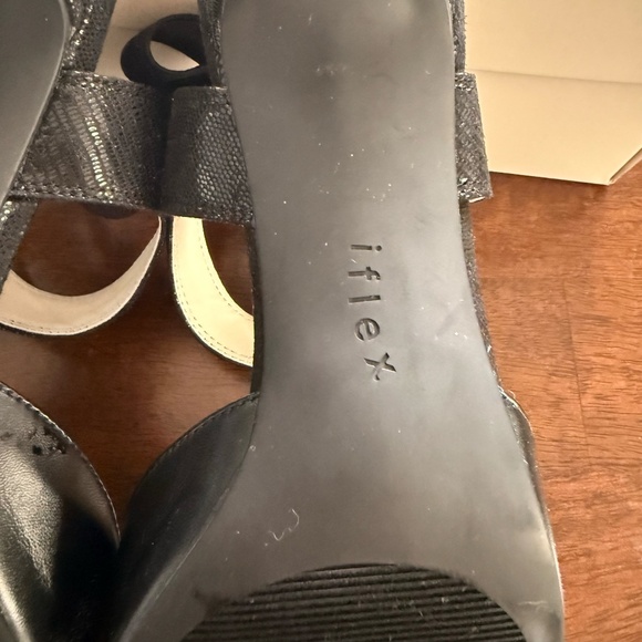 Anne Klein flex Akkatia black scrappy closed toe shoes size 9.5 M - Picture 11 of 15